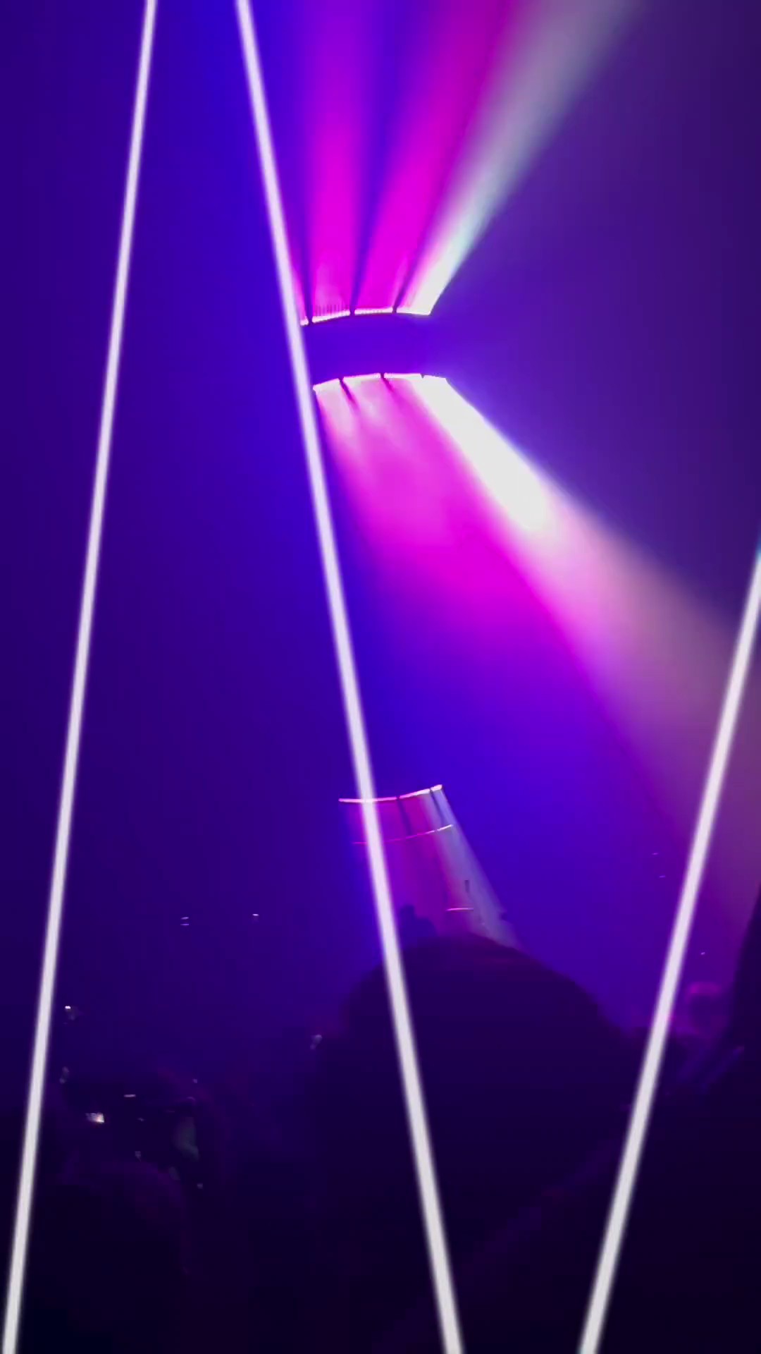 Effet de lumière du club 