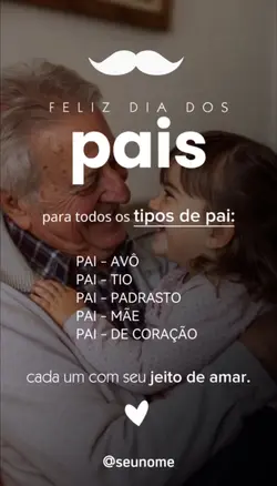 FELIZ DIA DOS PAIS