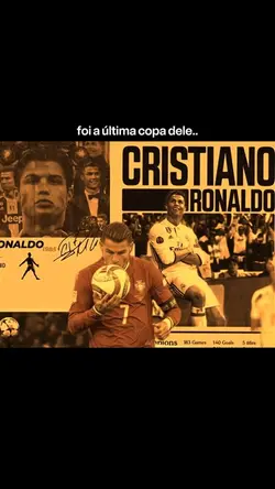 Última copa cr7 💔