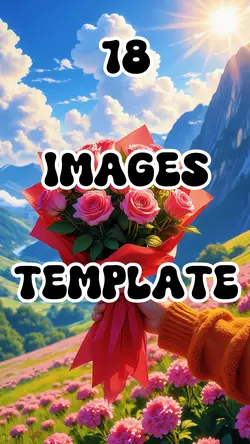 18 Images Template 