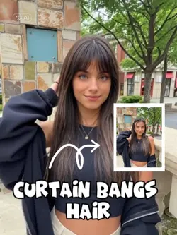 Curtain Bangs Hair