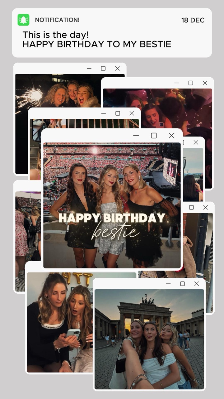 Birthday my bestie 
