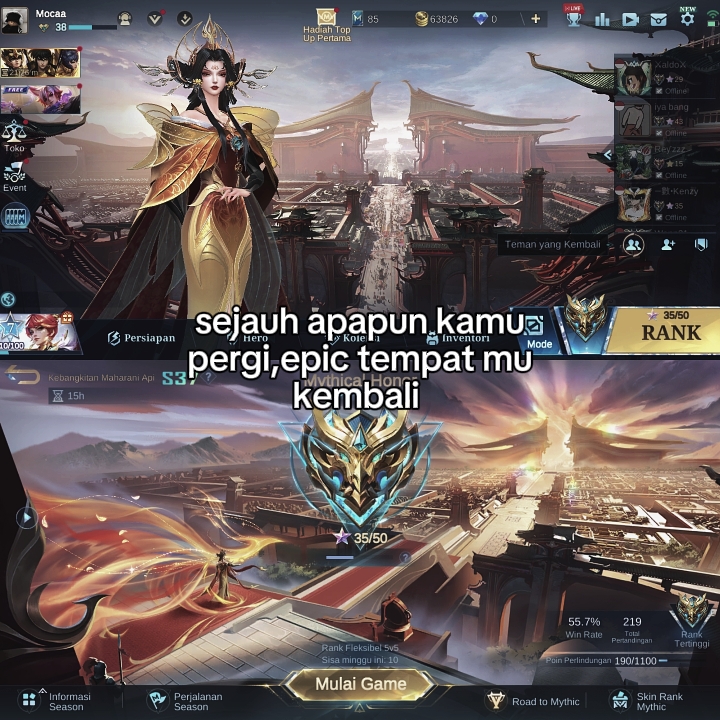 Épico tmpt mu kembali