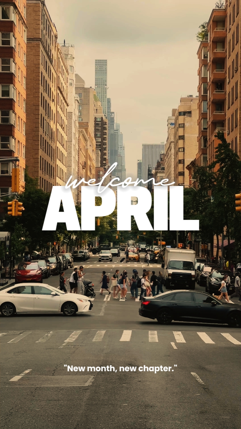 Bienvenido abril