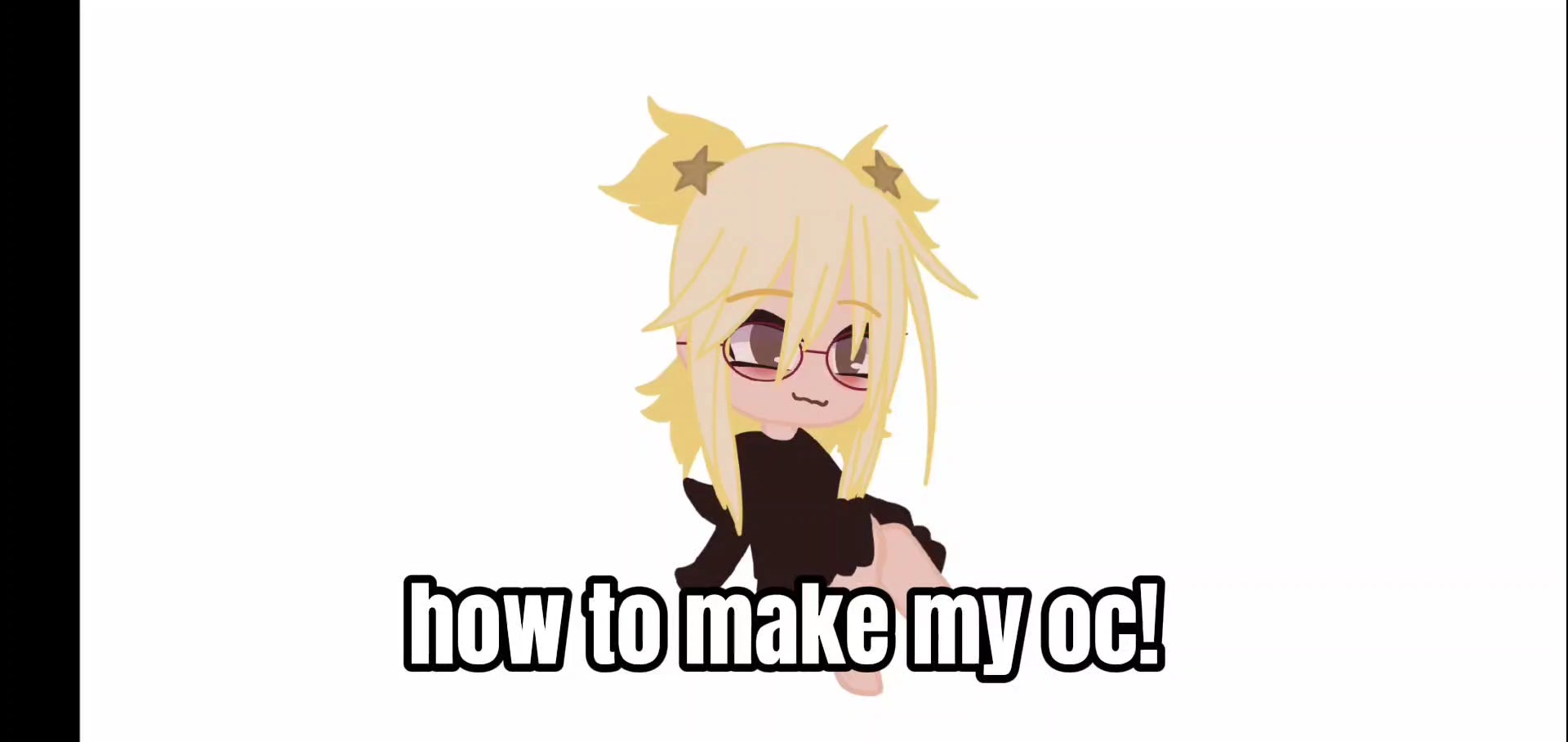 how to make my oc!