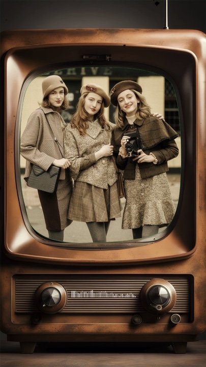 femme vintage 