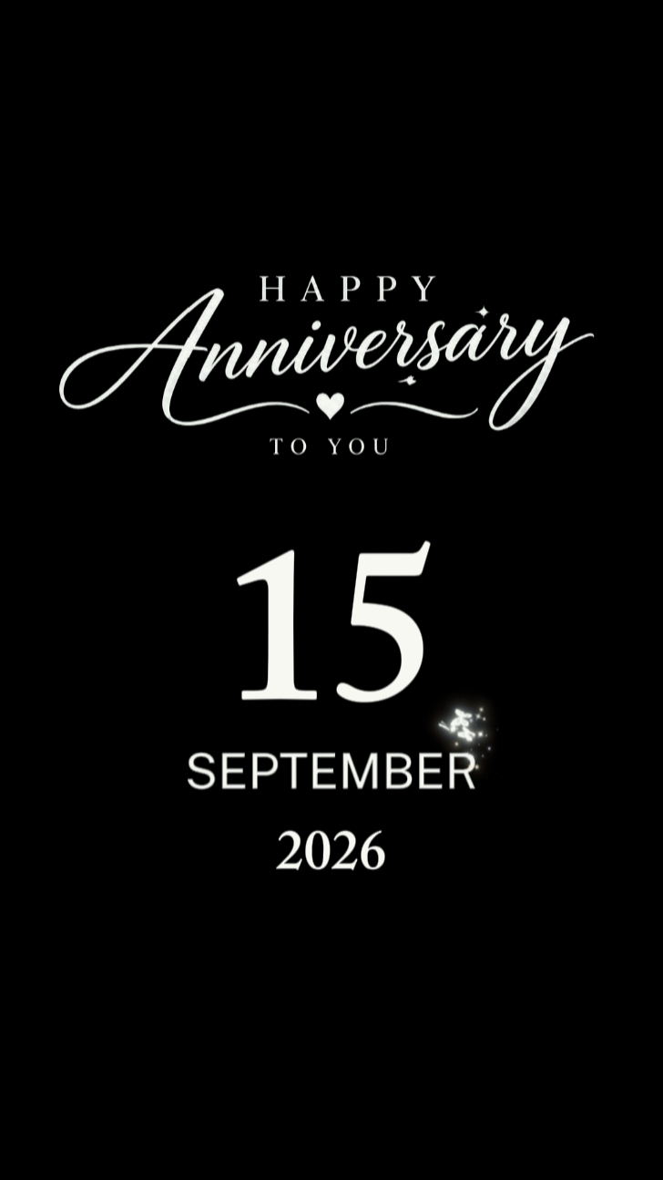 anniversary 15septem