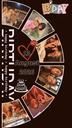 Birthday 13 Augus