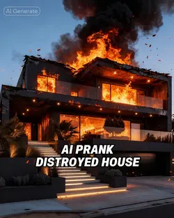 House on fire 