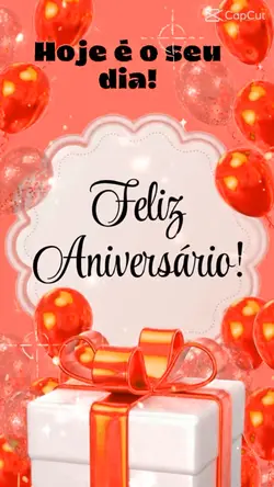 hoje é seu aniversár