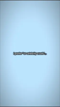 celebrity crush