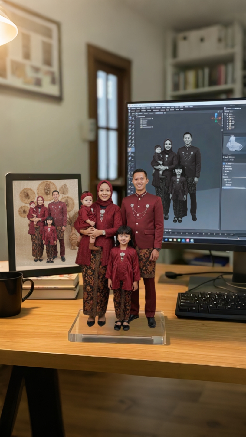 Ai 3D-Familie