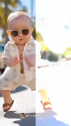 cute baby dance 