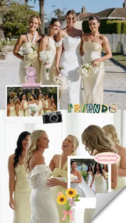 my friend's wedding 