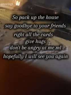 moving
