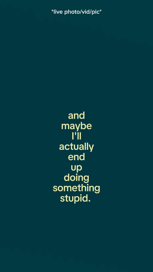 and maybe I'll actua
