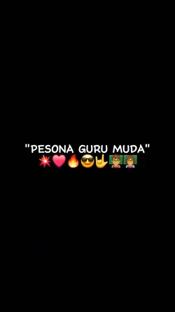PESONA GURU MUDA