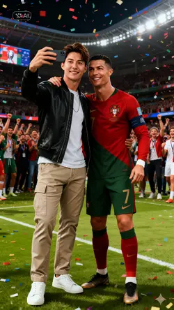 photo with C.Ronaldo