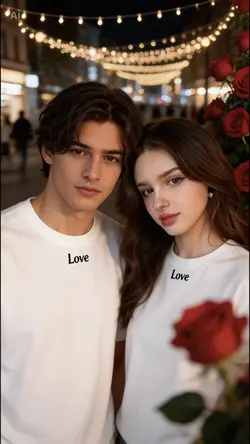 Couple collage AI 