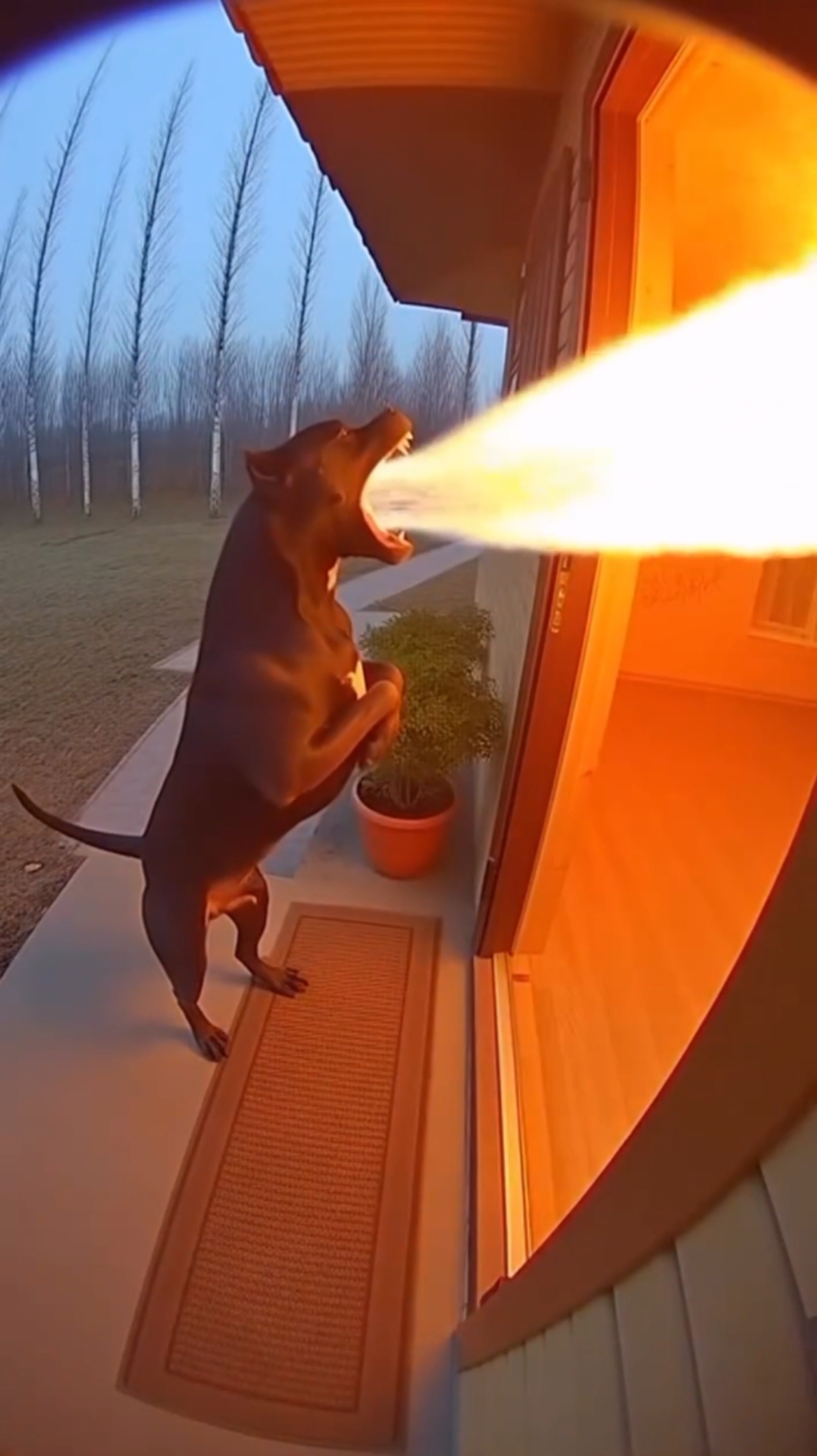 Lustiges Hunde-Meme 