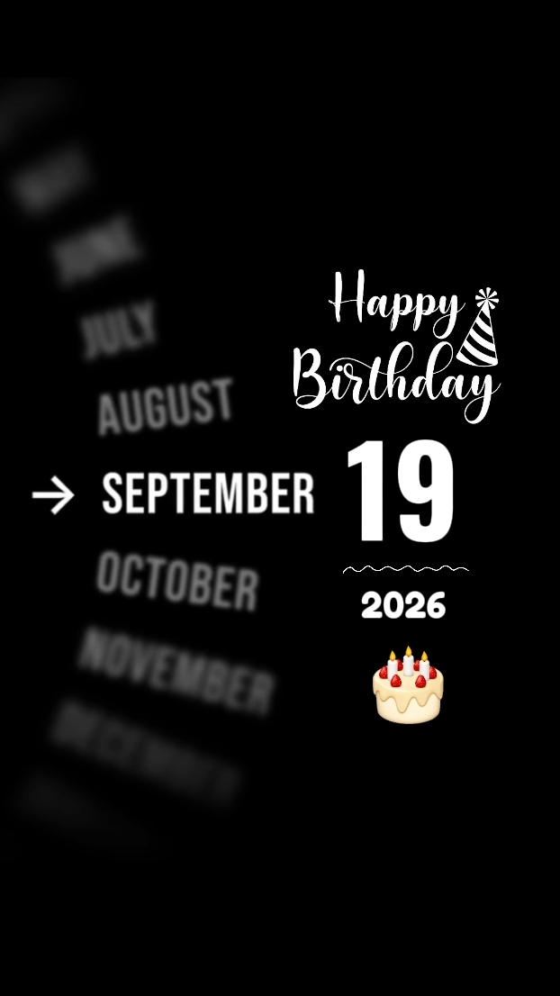 BDAY SON 19 SEPTEMBE