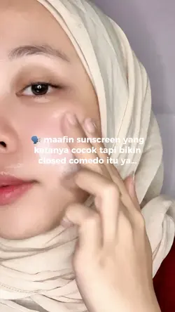 maafin sunscreen itu