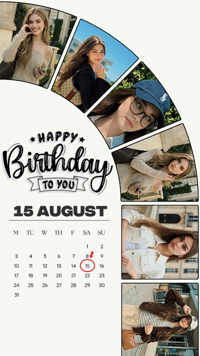 Birthday 15 August