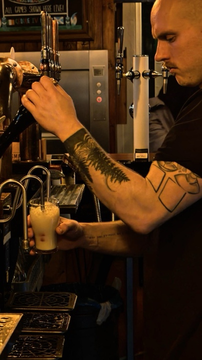 Plantilla de video de cerveza