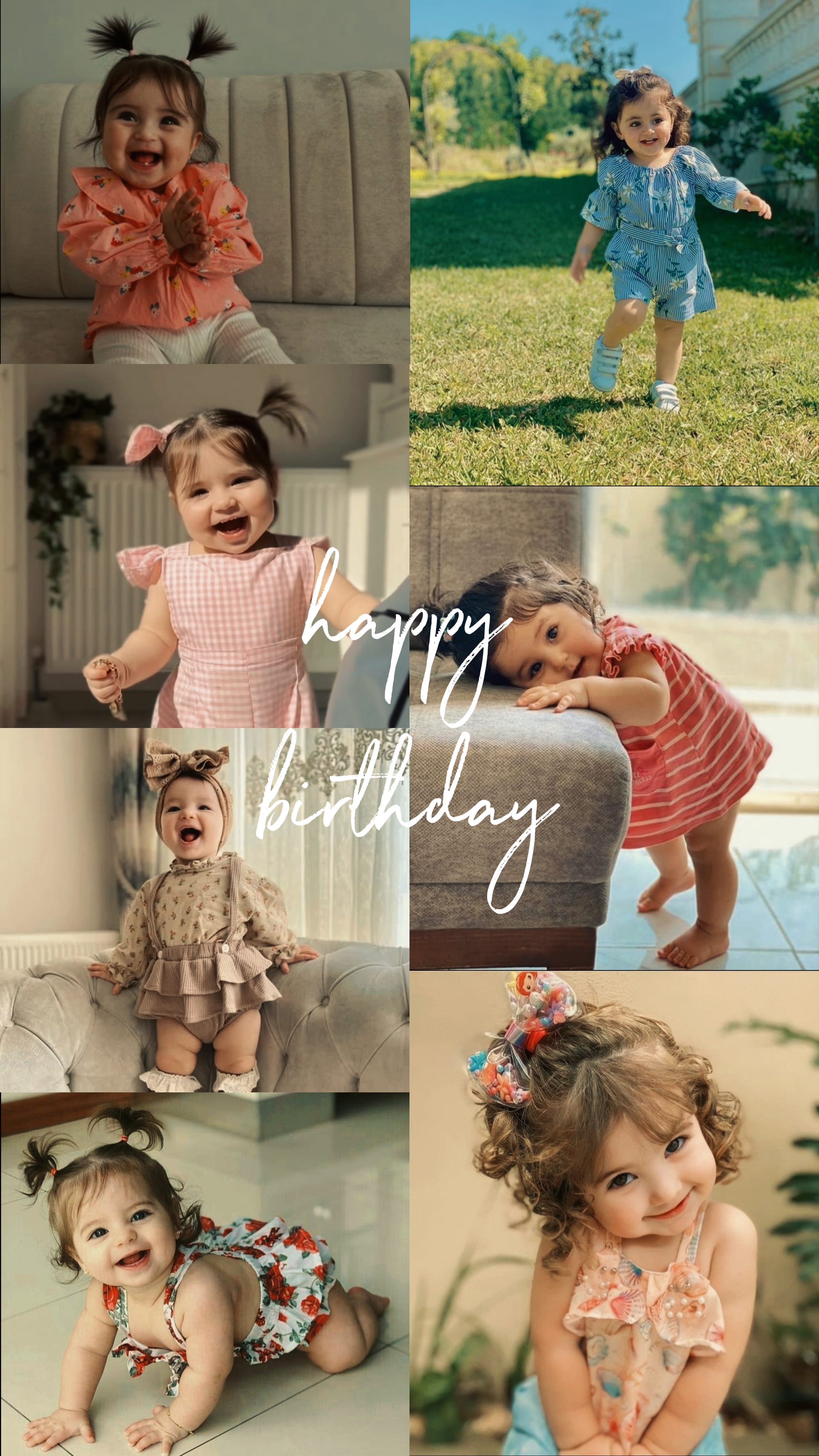 Feliz aniversário bebê
