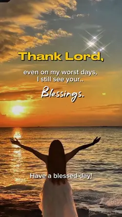 Thank you Lord