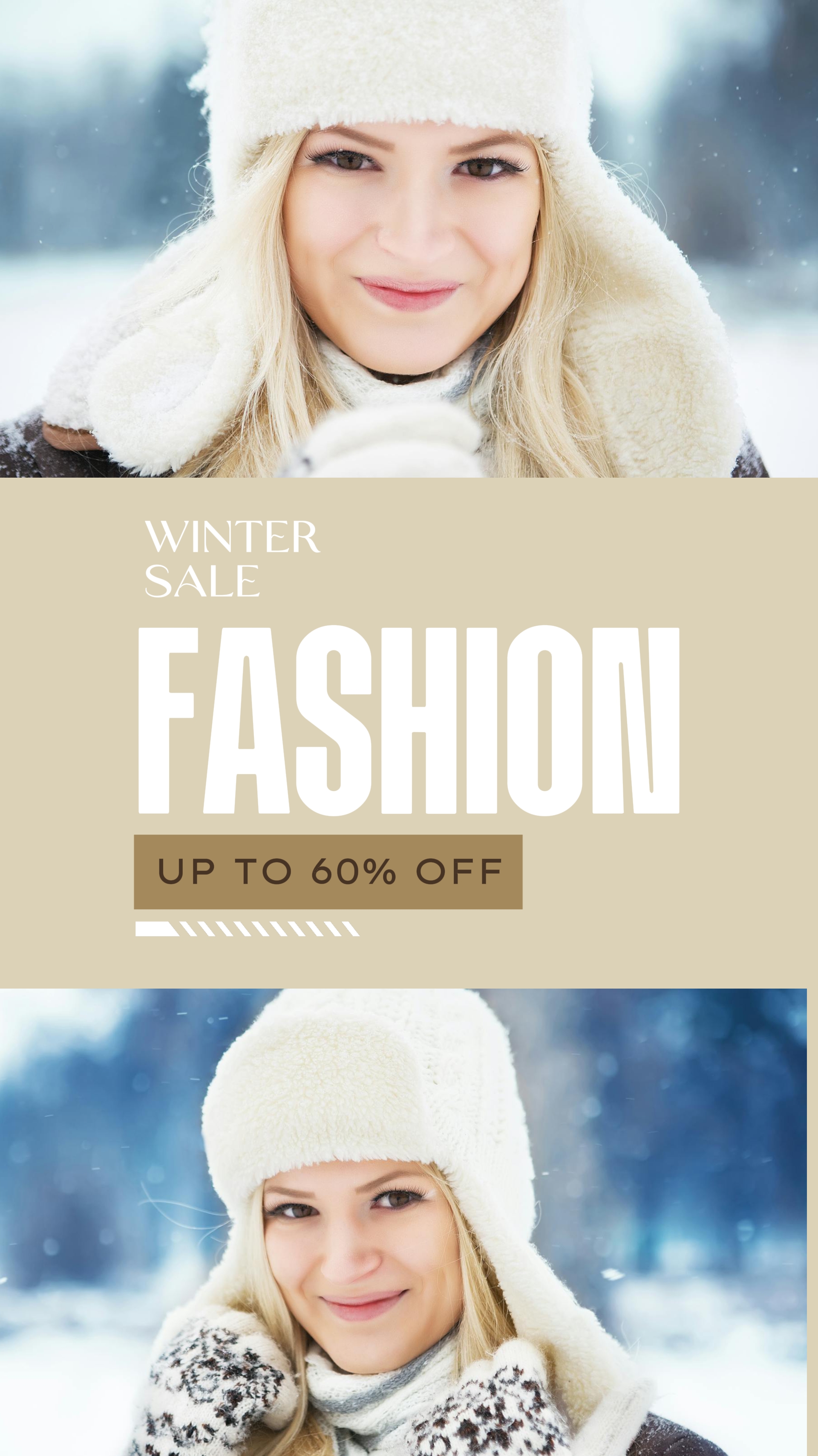 Promoção De Inverno De Moda