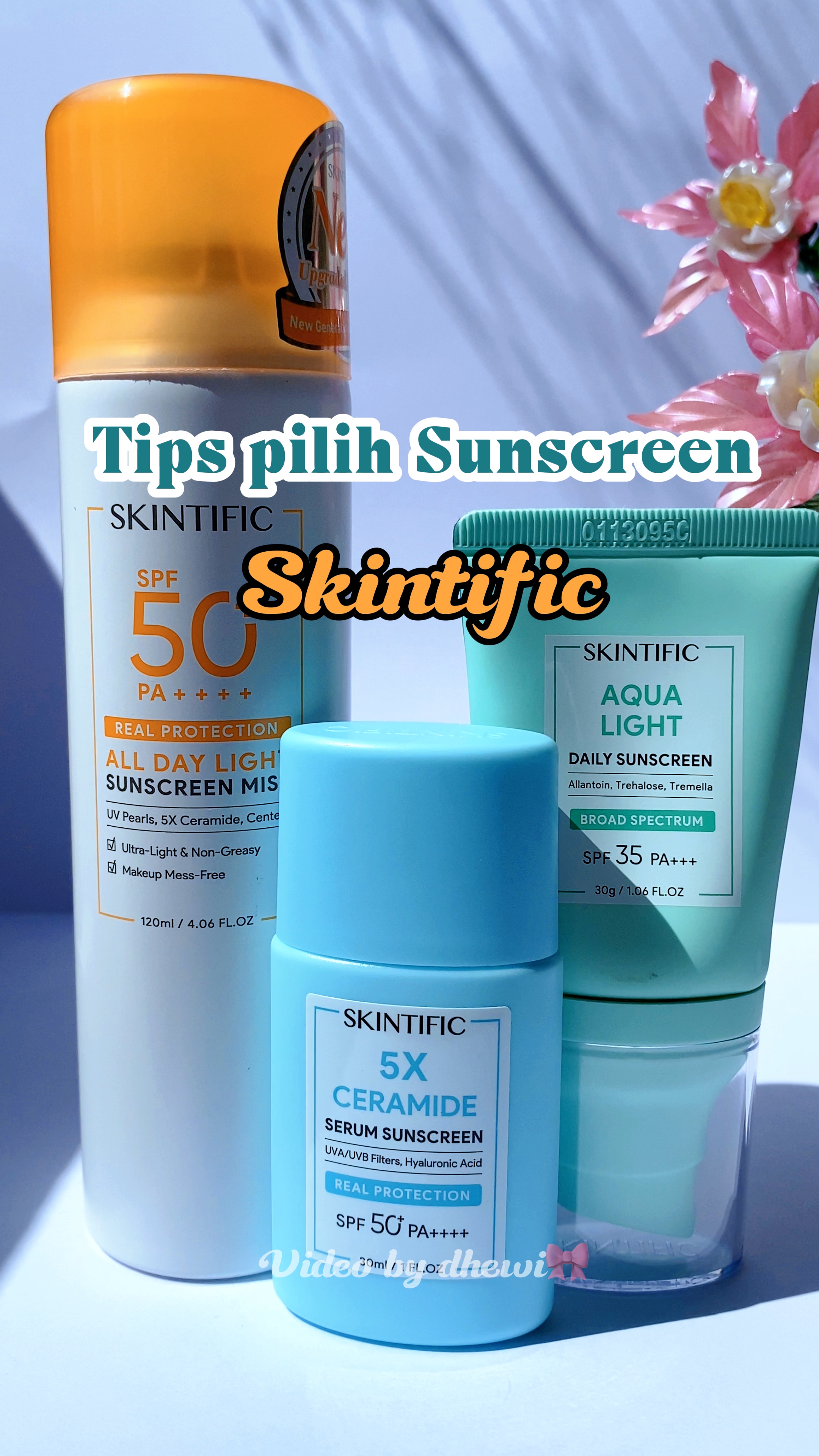 Suncreen skintific☀️