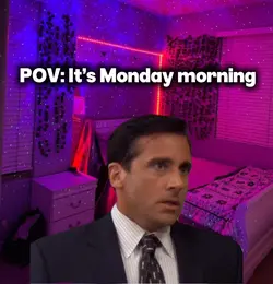 Monday morning 😭