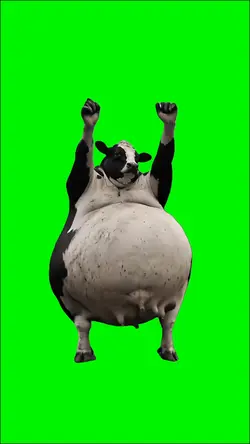 Dancing Cow Meme