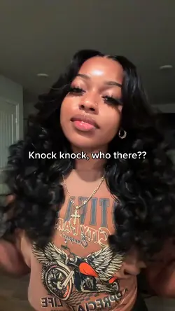 Knock knock, who der