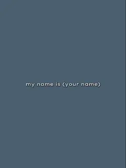 name 