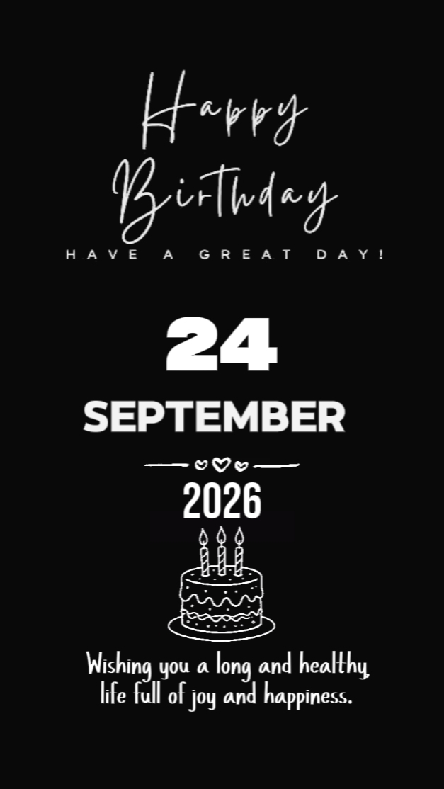 24 sptember birthday