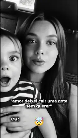 Deixou cair uma gota