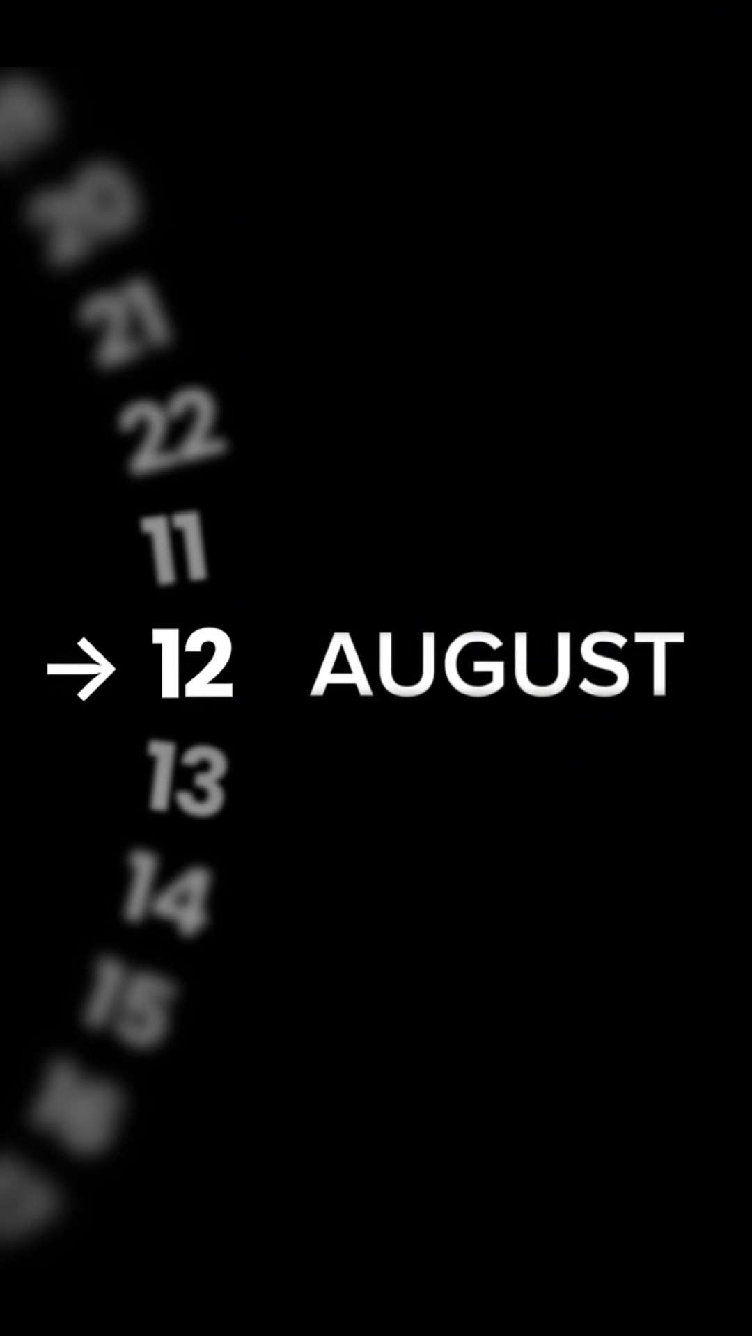 ULANG TAHUN 12 AGUSTUS 