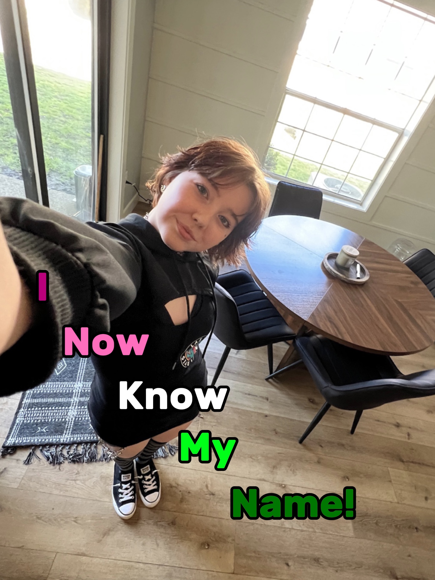 I now know my name!