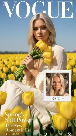 Spring Vogue Cover 🌻