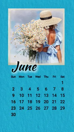 June calendar