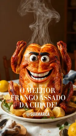 Frango assado 