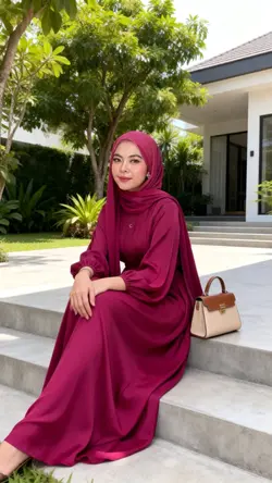 Aesthetic hijab phot