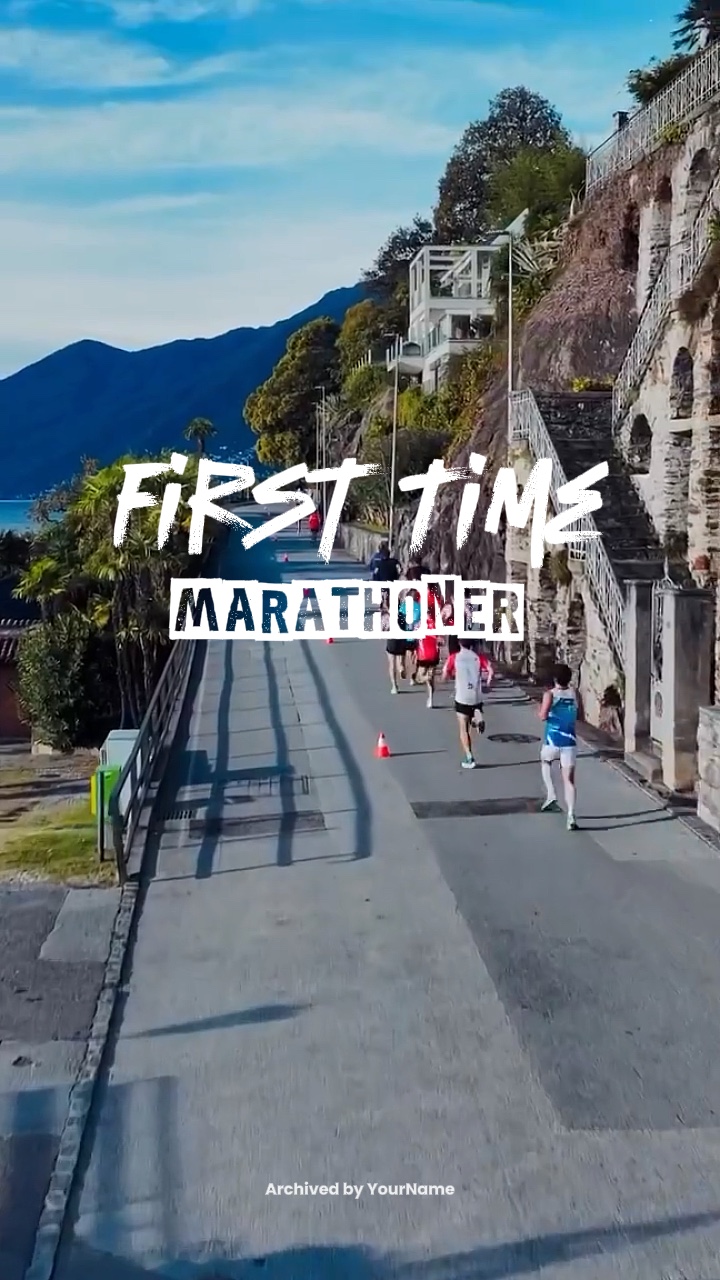 First time marathon 