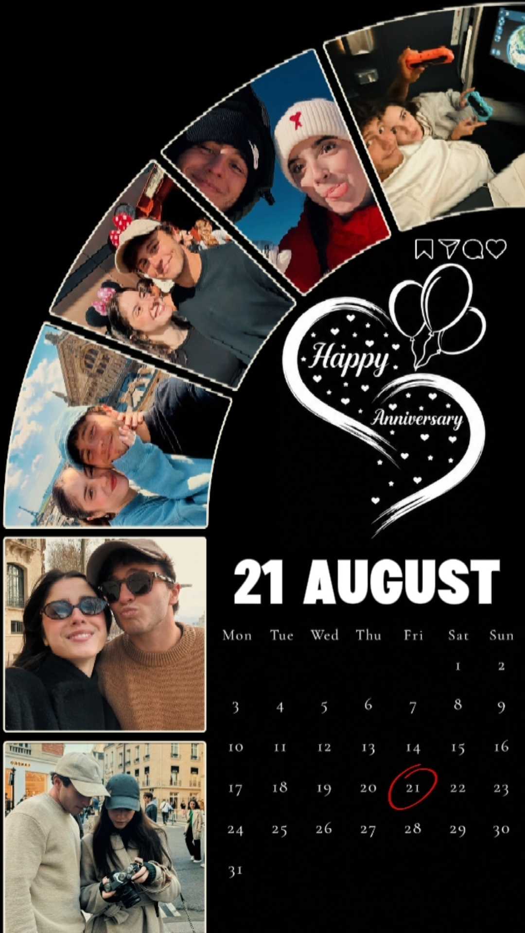 ANNIVERSARY 21 AUGUS