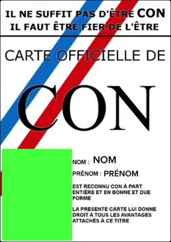 carte de con