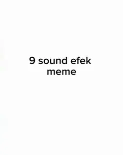9 Sound effect meme