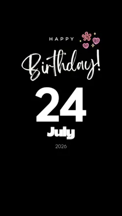 birthday 24 july