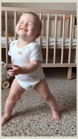 Cute baby dance